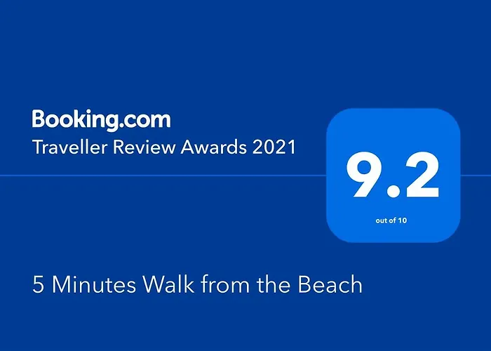 5 Minutes Walk From The Beach